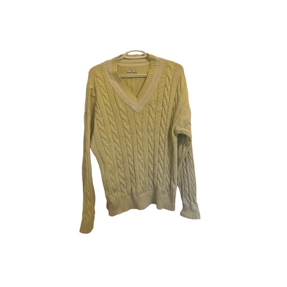 Aritzia-TNA v-neck knit women's oversize sweater sz S